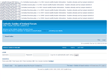 Tablet Screenshot of forum.girlguidesireland.ie